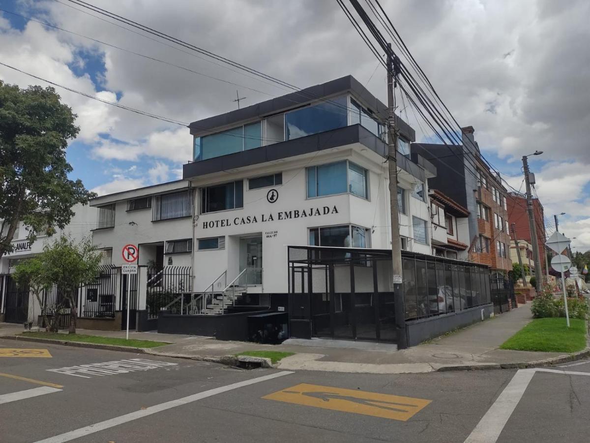 Hoteles Bogota Hotel Casa La Embajada 外观 照片